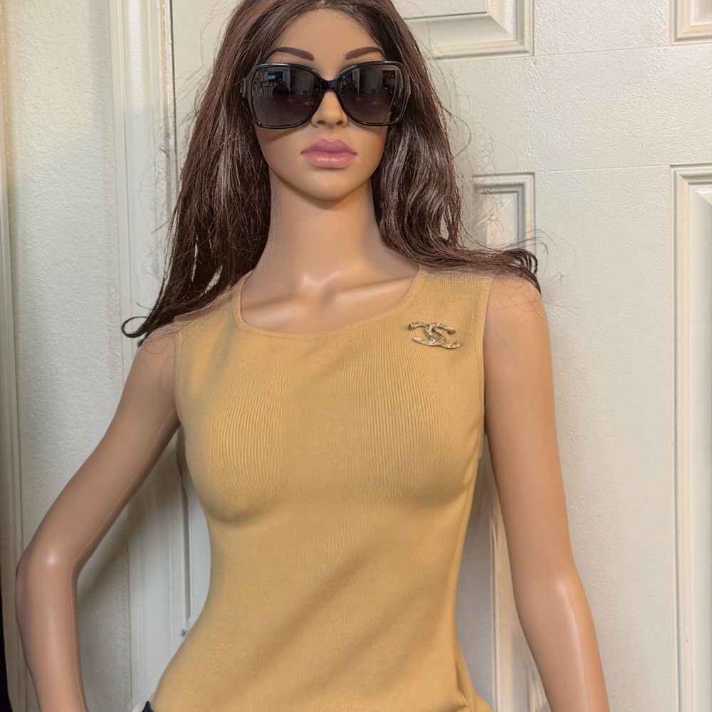 CHANEL Black Sunglasses
